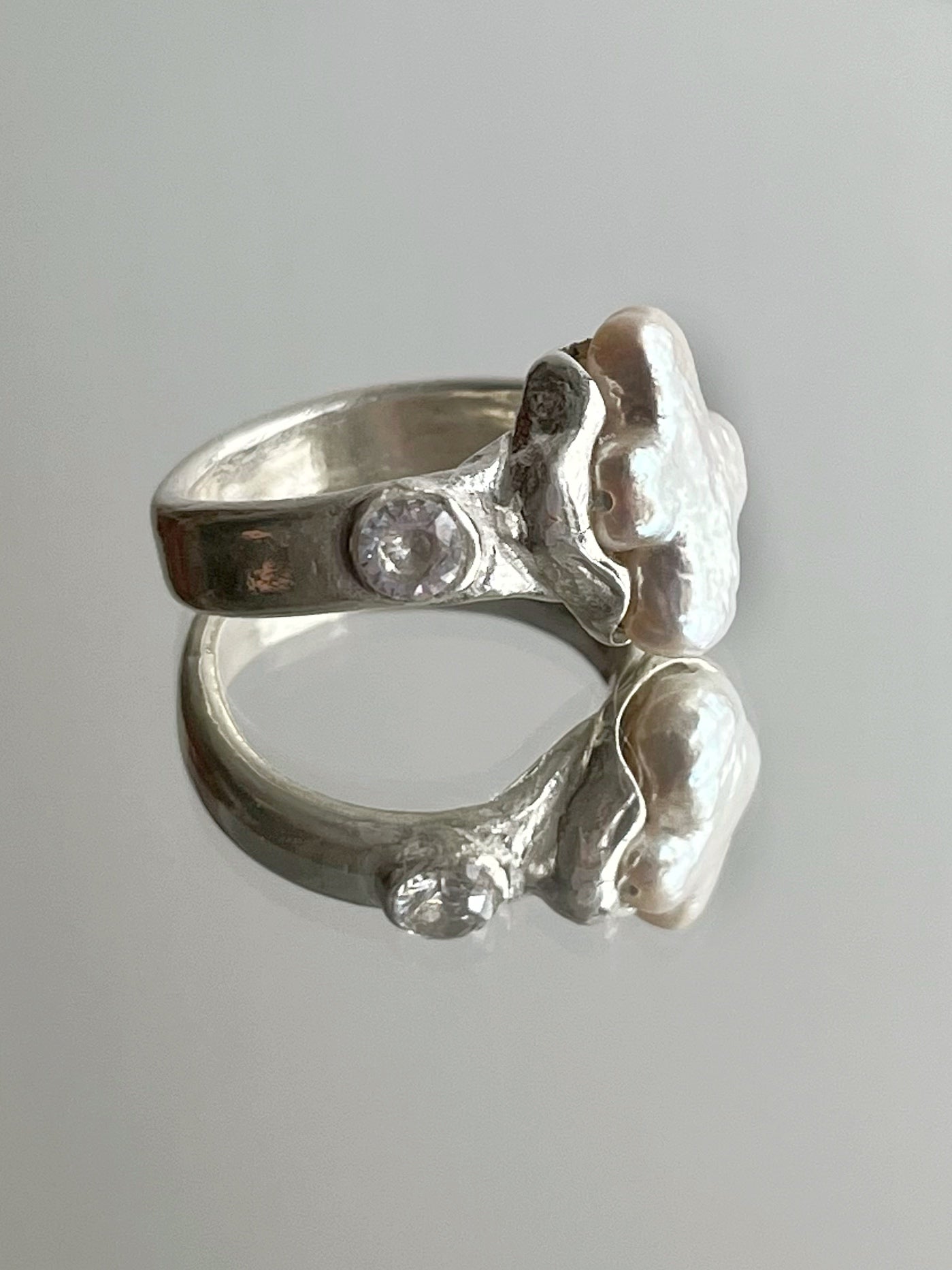 Sparkle Cross Ring