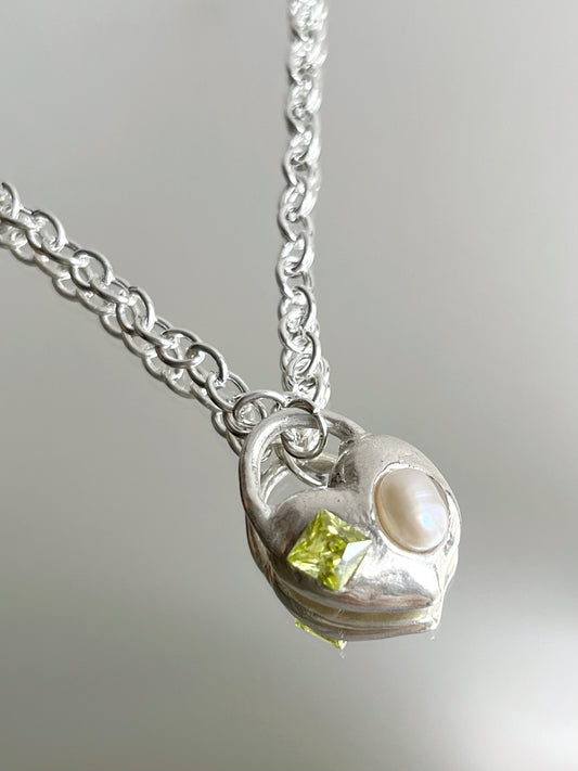 Heart Lock Necklace
